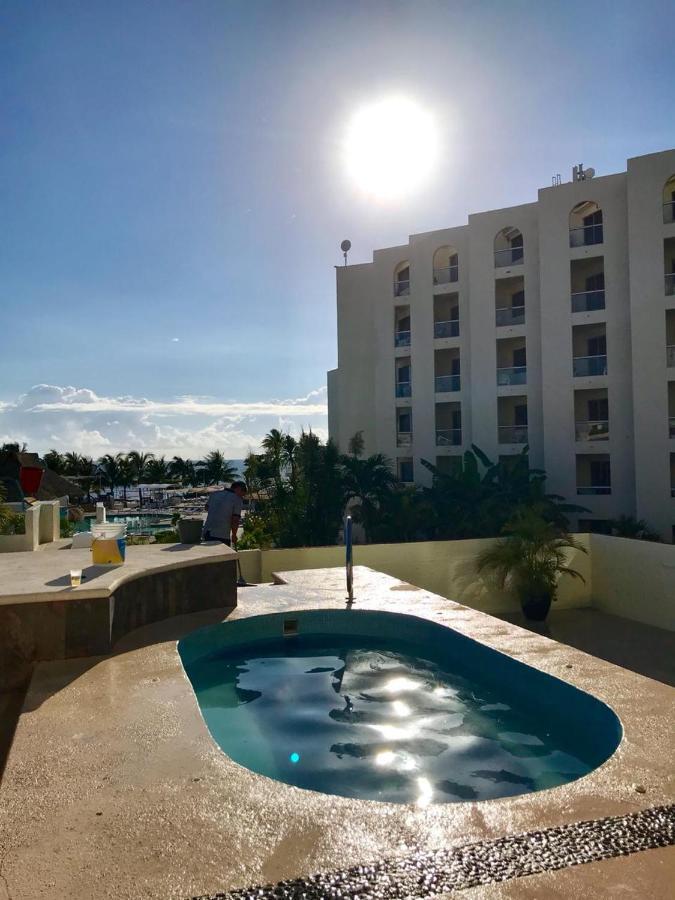 Increible Departamento Con La Mejor Playa Appartamento Cancún Esterno foto